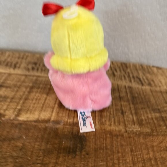 Aurora Cindy Lou Who Dr. Seuss Grinch Plush Palm Pals Stuffed Doll Toy 5" Small - Picture 4 of 8